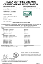 NSAA Certificate