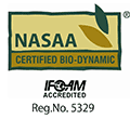 NASAA CERTIFIED BIO-DYNAMIC